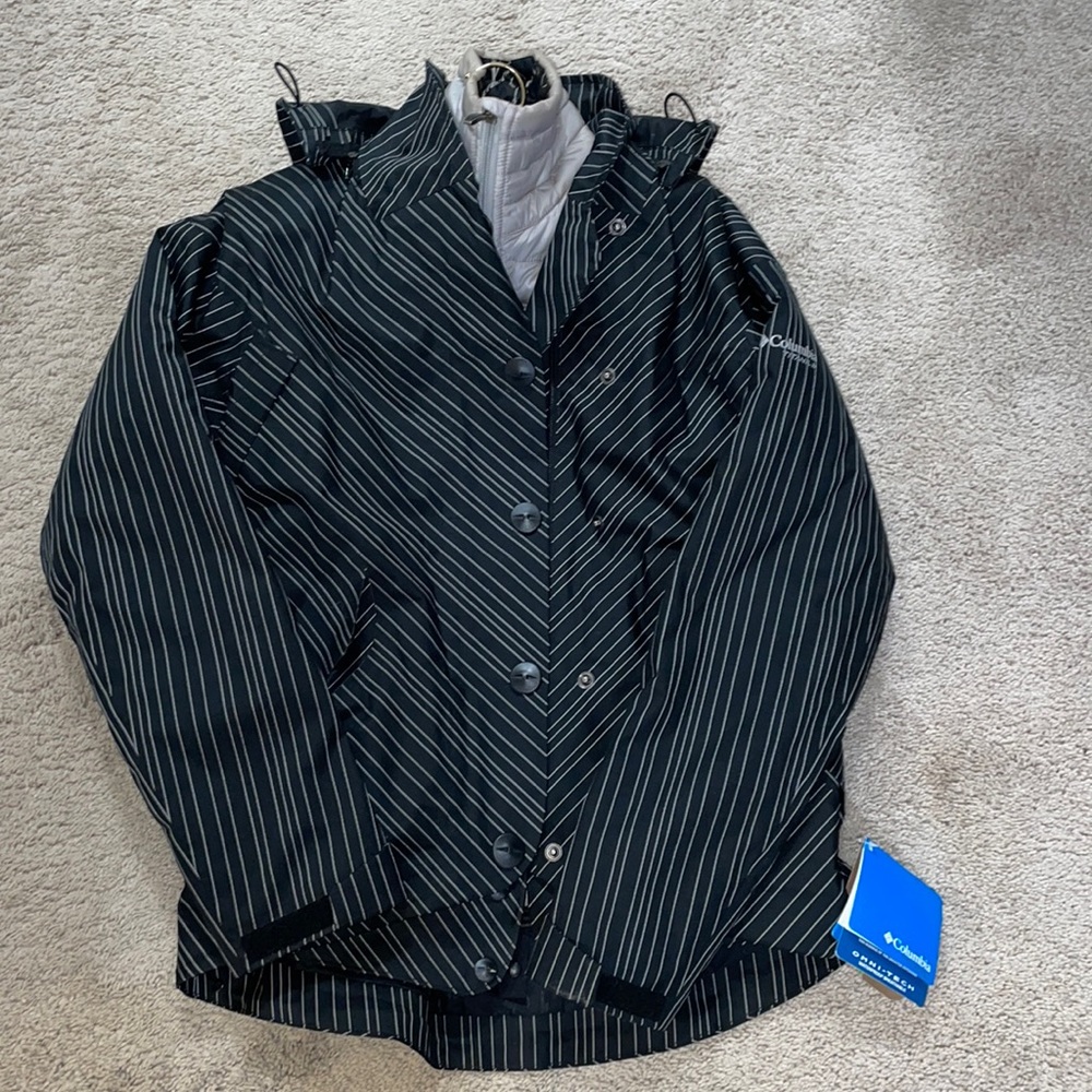 Columbus titanium Omni tech waterproof breathable jacket size s